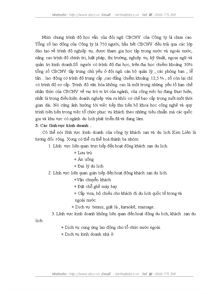 image for page Một số biện pháp hoàn thiện đội ngũ lao động tại bộ phận bàn nhà hàng Hoa Sen số 1 thuộc Công ty Khách sạn Du lịch Kim Liên