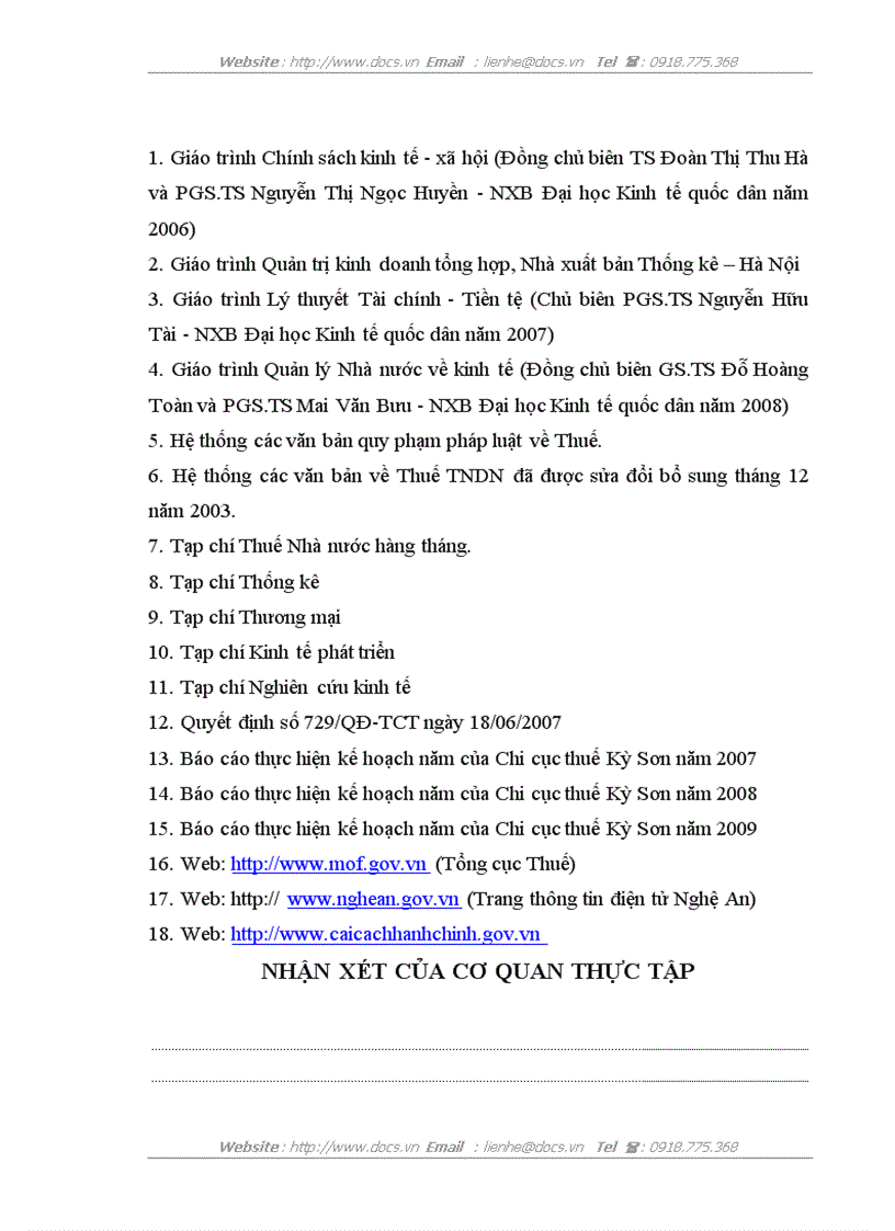 image for page Một số vấn đề Quản lý nguồn thu về thuế trên địa bàn huyện Kỳ Sơn hiện nay