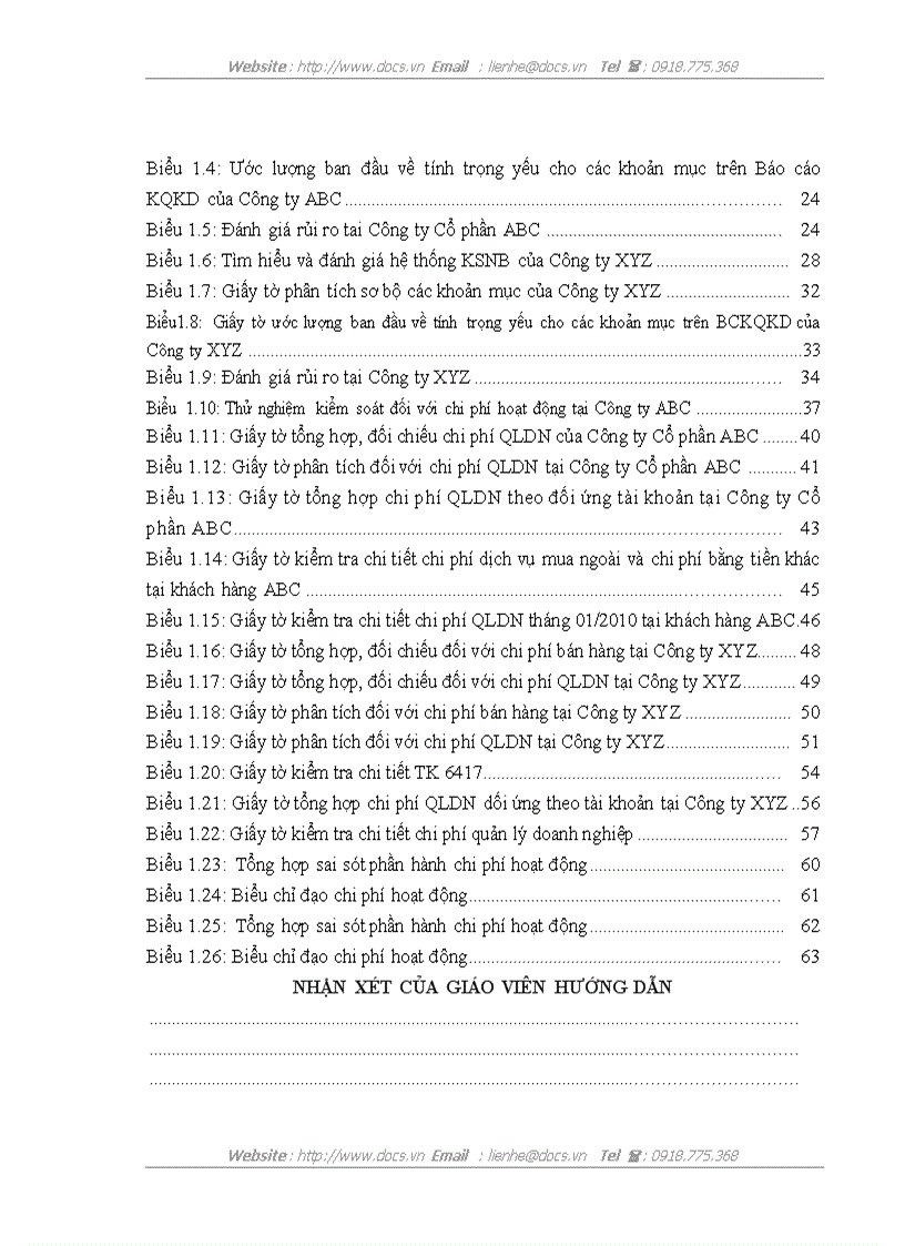 image for page Quy trình kiểm toán khoản mục chi phí hoạt động trong kiểm toán Báo cáo tài chính do Công ty TNHH kiểm toán PKF Việt Nam thực hiện