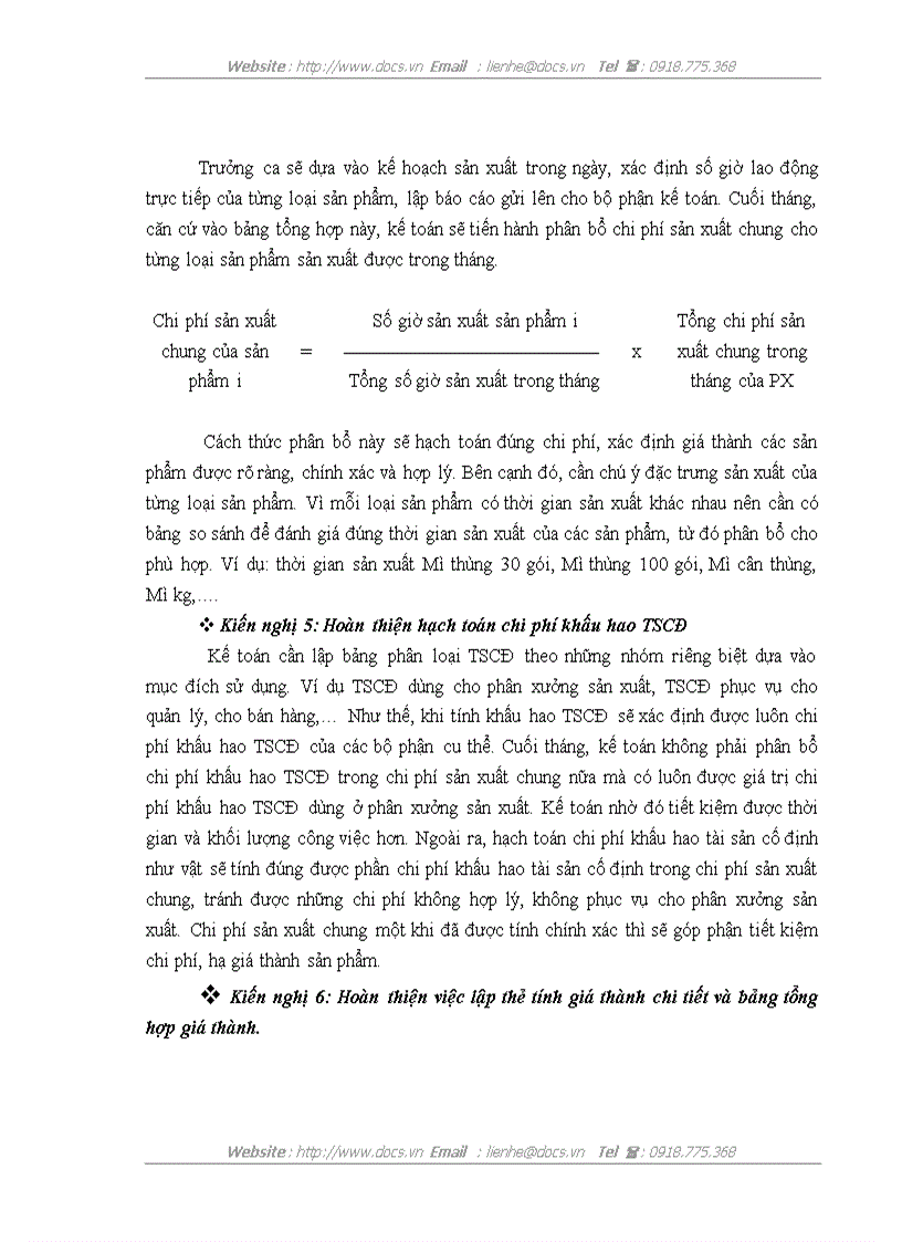 image for page Hoàn thiện kế toán chi phí sản xuất và tính giá thành sản phẩm tại Công ty cổ phần chế biến thực phẩm Thái Minh