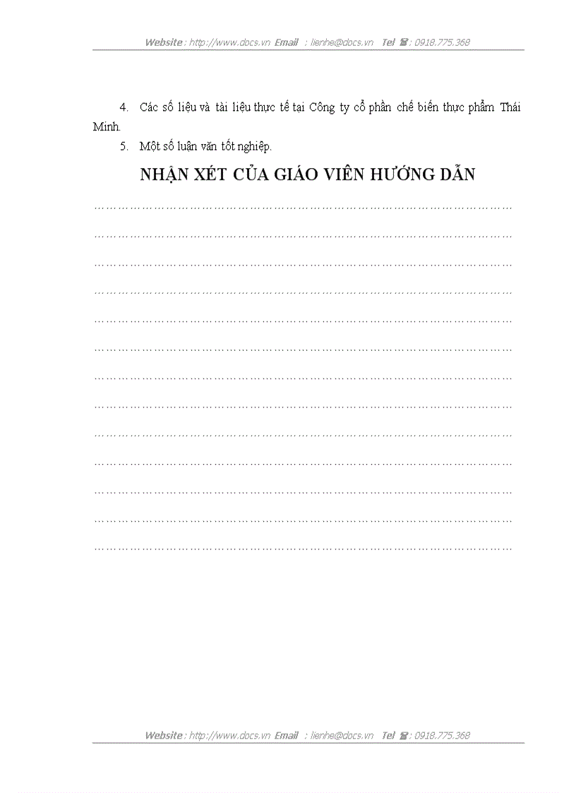 image for page Hoàn thiện kế toán chi phí sản xuất và tính giá thành sản phẩm tại Công ty cổ phần chế biến thực phẩm Thái Minh