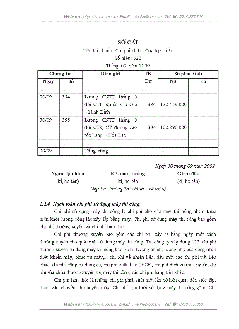 image for page Hoàn thiện kế toán chi phí sản xuất và tính giá thành sản phẩm tại Công ty xây dựng 123
