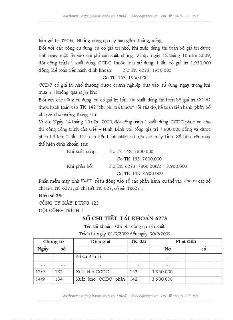 image for page Hoàn thiện kế toán chi phí sản xuất và tính giá thành sản phẩm tại Công ty xây dựng 123