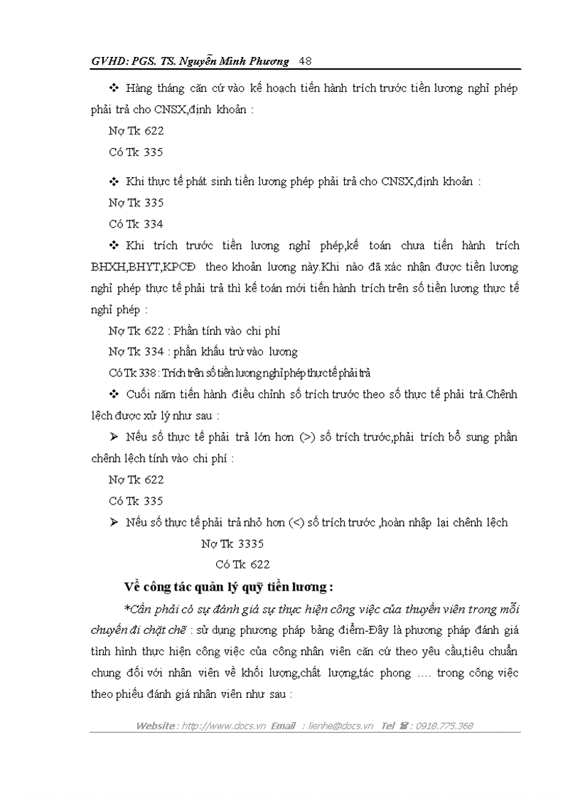 image for page Hoàn thiện công tác kế toán tiền lương và các khoản trích theo lương tại Công ty cổ phân vận tải thuỷ I