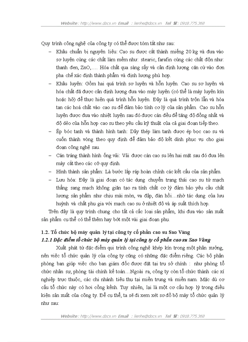 image for page Hoàn thiện kế toán tài sản cố định hữu hình tại công ty cổ phần cao su Sao Vàng