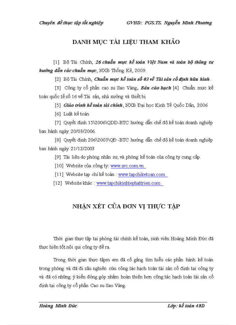 image for page Hoàn thiện kế toán tài sản cố định hữu hình tại công ty cổ phần cao su Sao Vàng