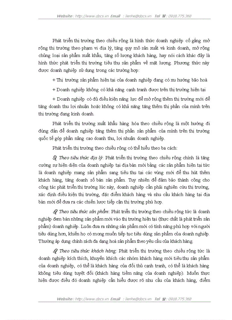 image for page Một số giải pháp đẩy mạnh phát triển thị trường xuất khẩu của công ty Cổ phần xuất nhập khẩu và hợp tác đầu tư VILEXIM