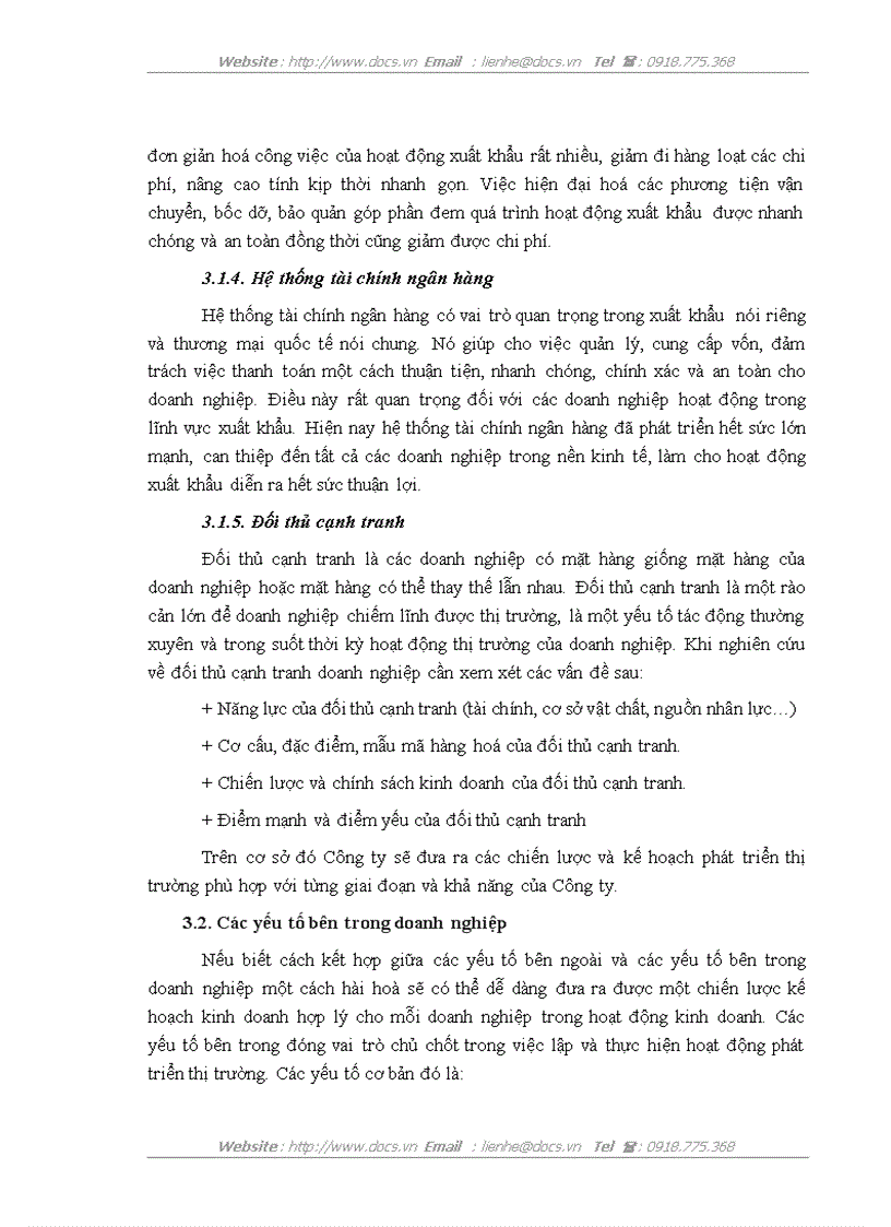 image for page Một số giải pháp đẩy mạnh phát triển thị trường xuất khẩu của công ty Cổ phần xuất nhập khẩu và hợp tác đầu tư VILEXIM