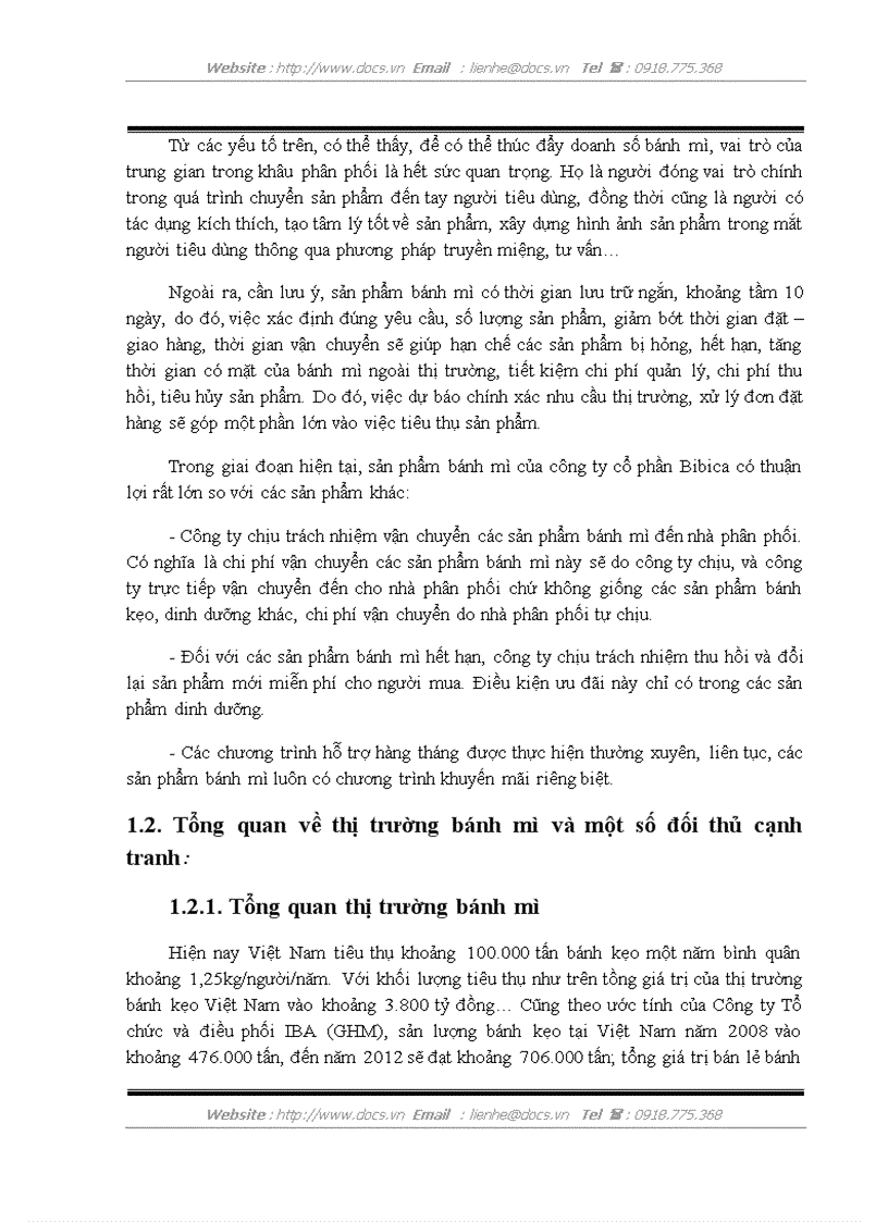 image for page Hoàn thiện kênh phân phối truyền thống cho sản phẩm bánh mì của công ty Bibica tại khu vực Hà Đông Thanh Xuân Đống Đa Ba Đình