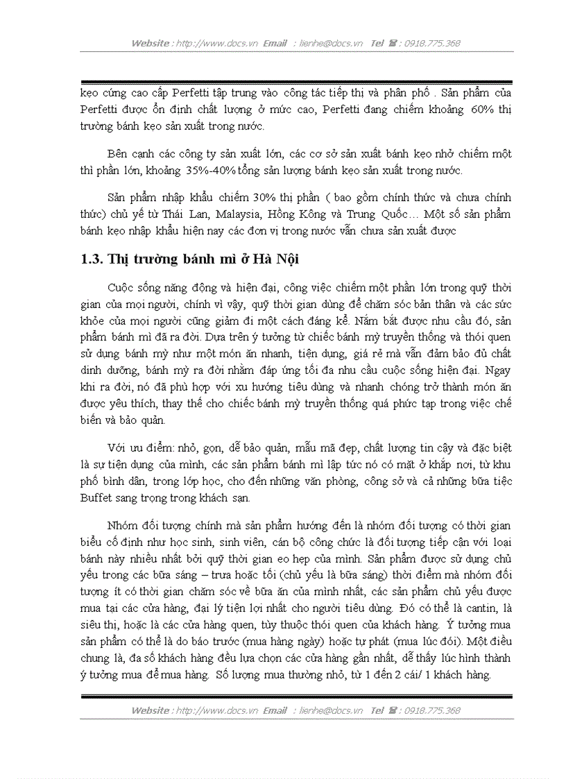 image for page Hoàn thiện kênh phân phối truyền thống cho sản phẩm bánh mì của công ty Bibica tại khu vực Hà Đông Thanh Xuân Đống Đa Ba Đình