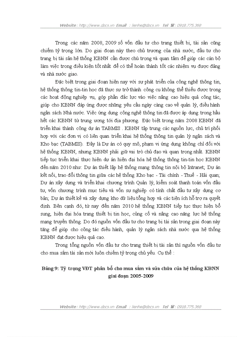 image for page Đầu tư phát triển hệ thống kho bạc nhà nước giai đoạn 2005 2015