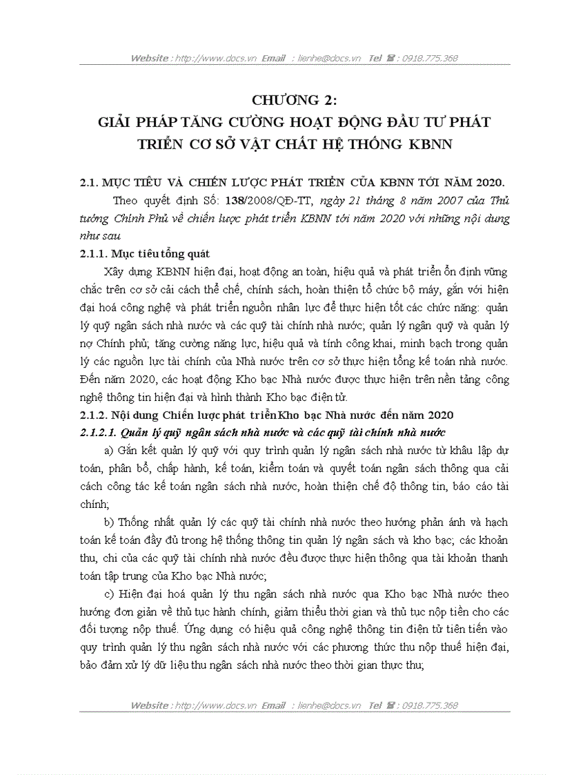 image for page Đầu tư phát triển hệ thống kho bạc nhà nước giai đoạn 2005 2015