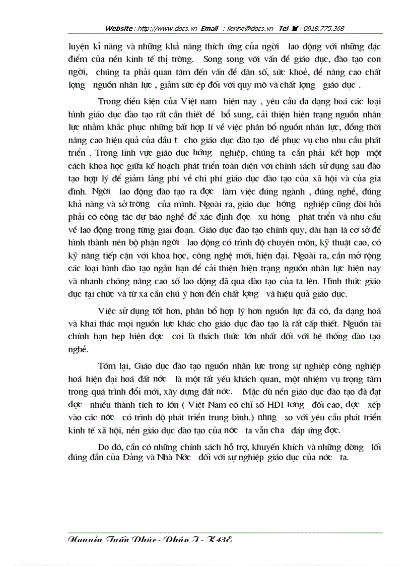 image for page Vấn đề con người trong tiến trình công nghiệp hóa hiện đại hóa