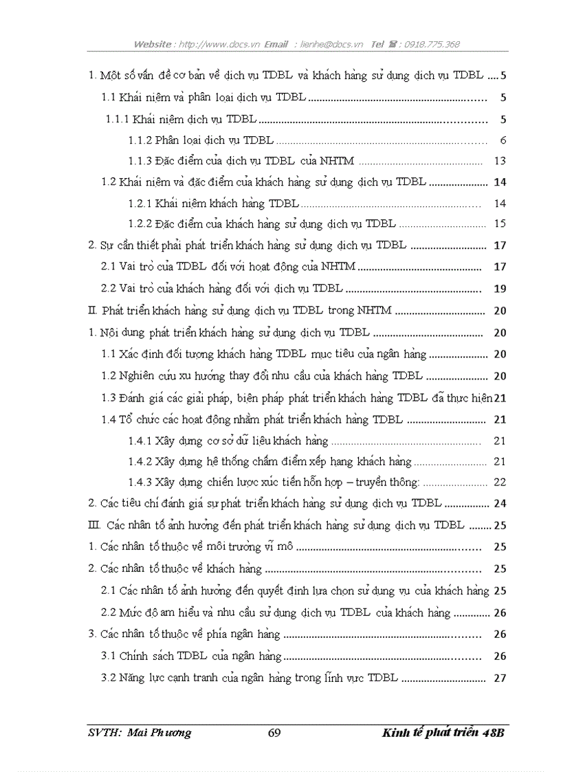 image for page Giải pháp phát triển khách hàng sử dụng dịch vụ tín dụng bán lẻ ở chi nhánh Thanh Xuân ngânhàng NHĐT PT BIDV Việt Nam