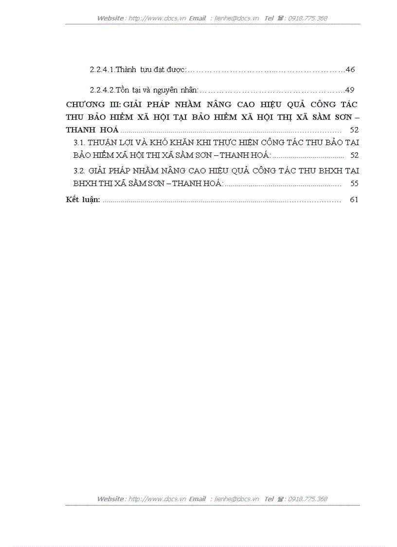 image for page Thực trạng và một số giải pháp nhằm nâng cao hiệu quả công tác thu BHXH tại BHXH thị xã Sầm Sơn Thanh Hoá