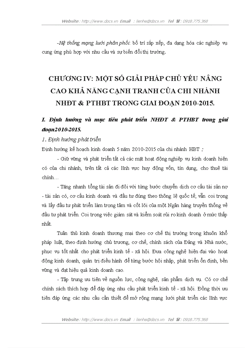 image for page Một số giải pháp chủ yếu nâng cao năng lực cạnh tranh của chi nhánh ngân hàng Đầu tư và phát triển Hai Bà Trưng