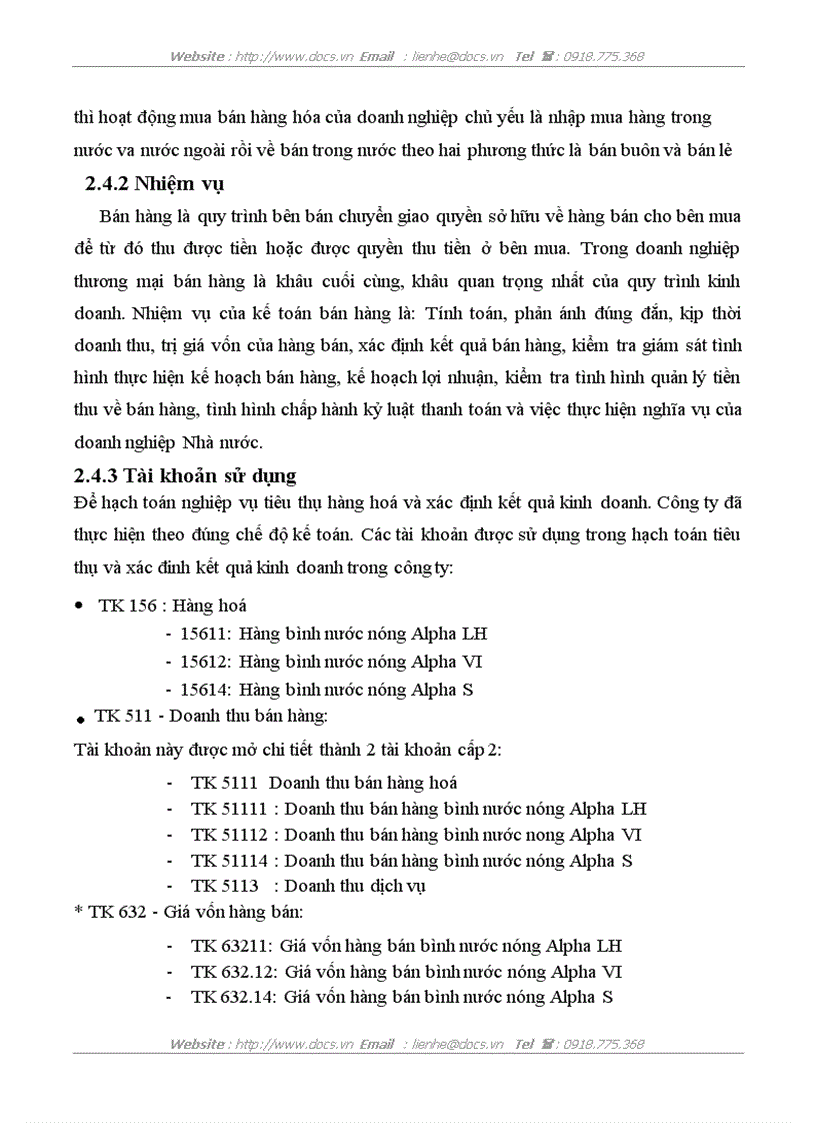 image for page Báo cao tổng hợp Tại Công ty CP đầu tư thương mại dịch vụ Hoàng Kim