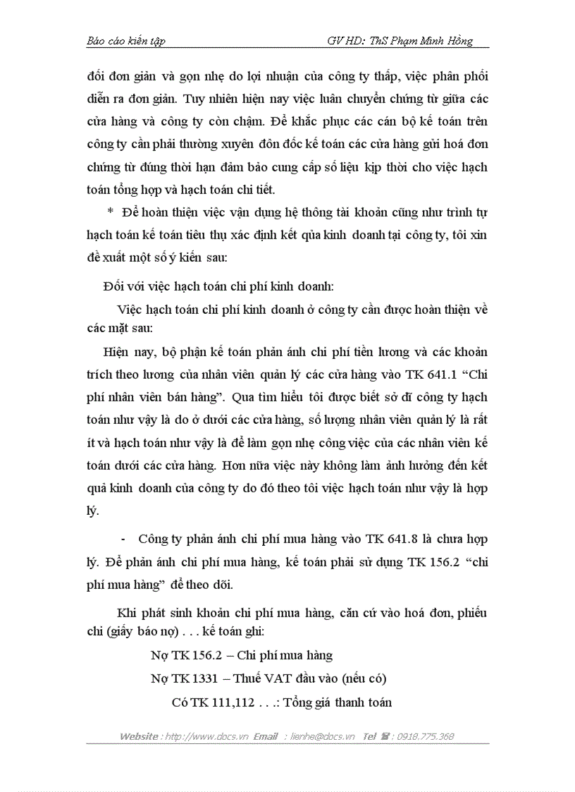 image for page Báo cao tổng hợp Tại Công ty CP đầu tư thương mại dịch vụ Hoàng Kim