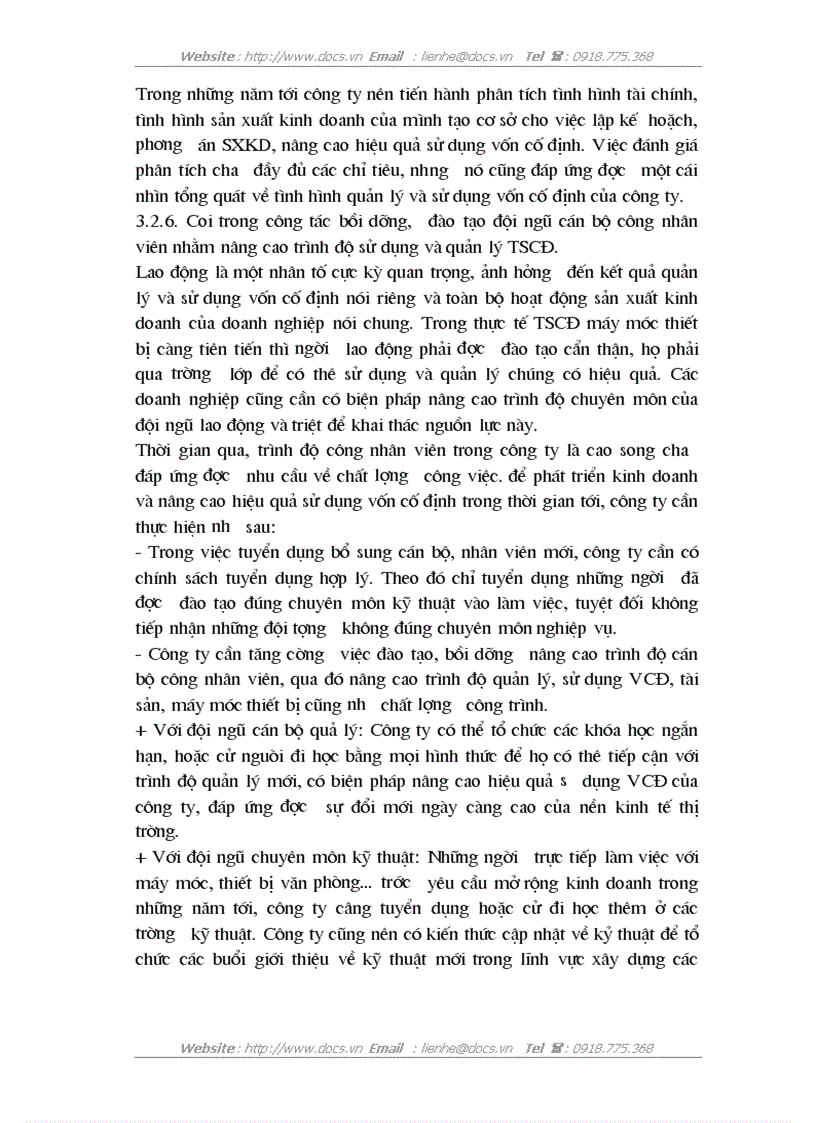 image for page Vốn cố định và các giả pháp nâng cao hiệu quả sử dụng vốn cố định tại công ty cổ phần Lắp Máy và Xây Dựng 10