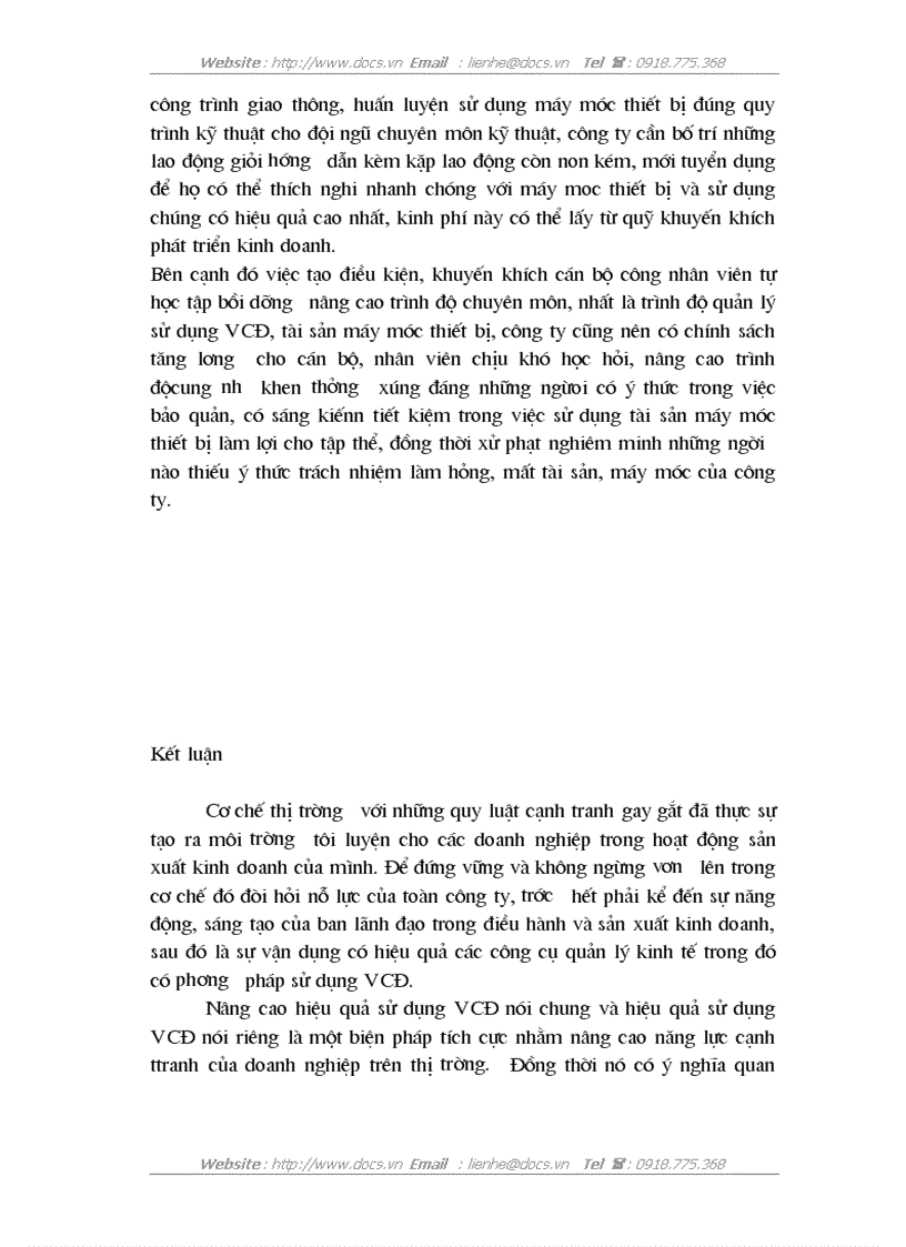 image for page Vốn cố định và các giả pháp nâng cao hiệu quả sử dụng vốn cố định tại công ty cổ phần Lắp Máy và Xây Dựng 10