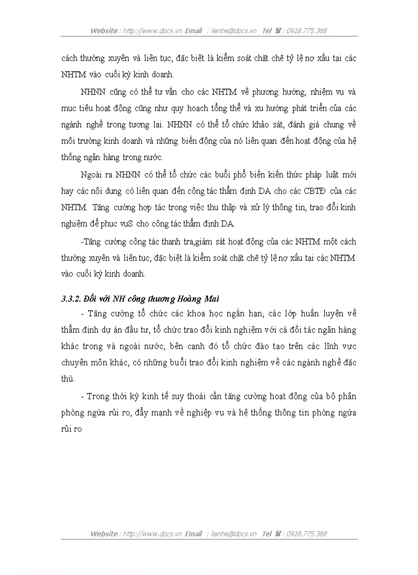 image for page Báo cao tổng hợp Tại ngânhàng NHTMCP Công Thương VietinBank Hoàng Mai