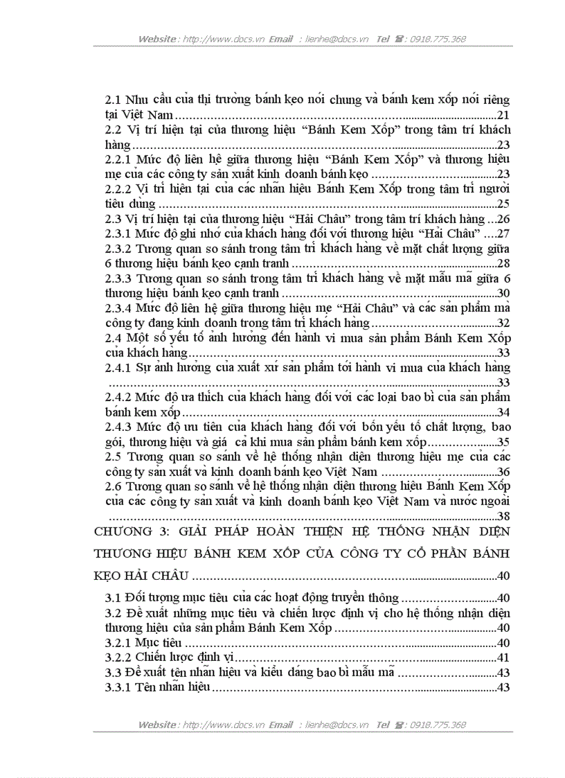 image for page Hoàn thiện hệ thống nhận diện thương hiệu bánh Kem Xốp của công ty Cổ phần Bánh kẹo Hải Châu