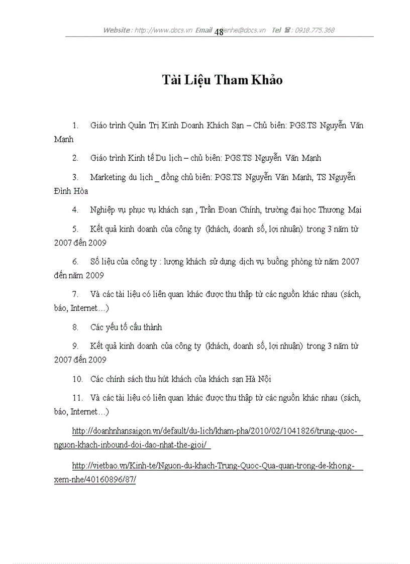 image for page Hoàn thiện hoạt động thu hút thị trường khách Trung Quốc đến khách sạn Hà Nội thông qua các dịch vụ bổ sung