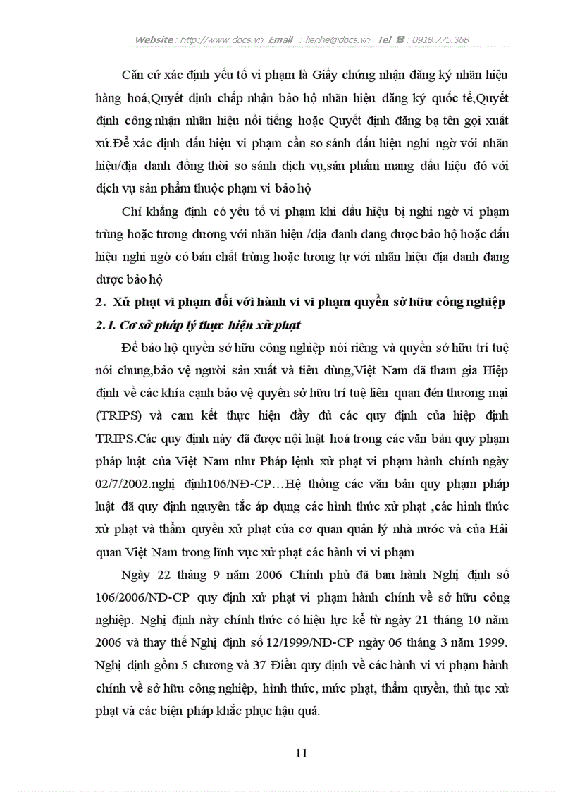 image for page Vi phạm về quyền sở hữu công nghiệp và biện pháp xử phạt ở Việt Nam