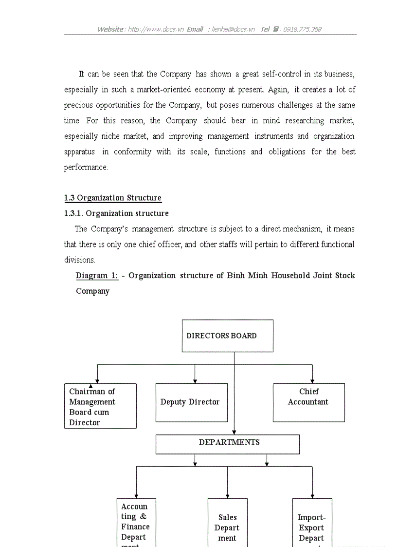 image for page The closeness of a foreign sales contract in Binh Minh Household Joint Stock Company