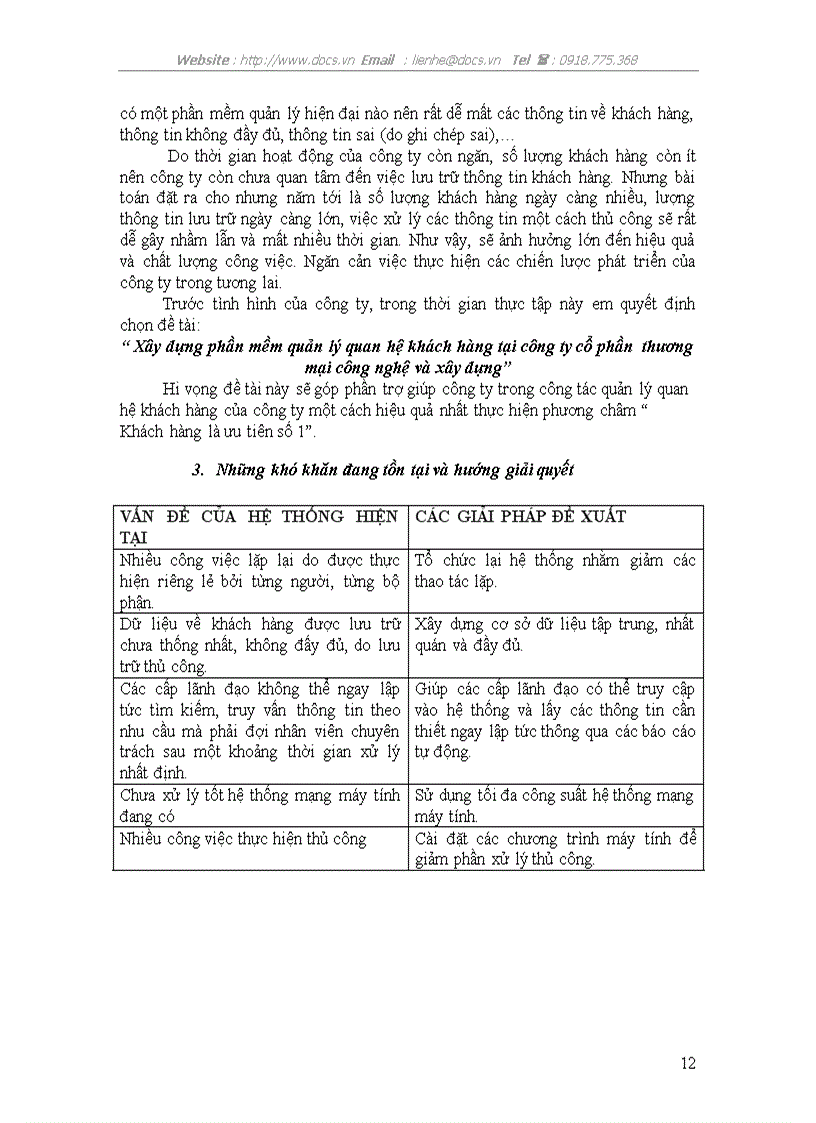 image for page Báo cáo tổng hợp Tại Công ty CP Thương mại Công nghệ và Xây dựng