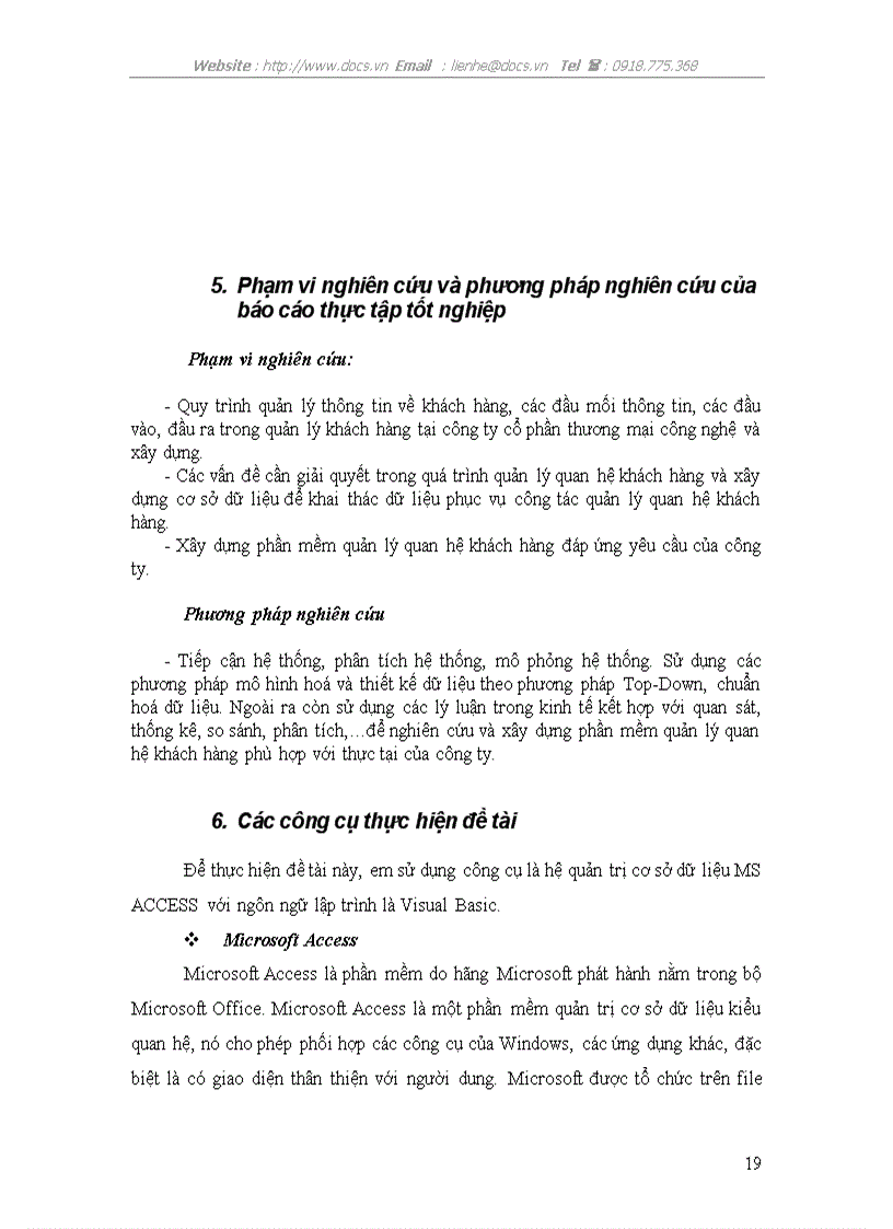 image for page Báo cáo tổng hợp Tại Công ty CP Thương mại Công nghệ và Xây dựng