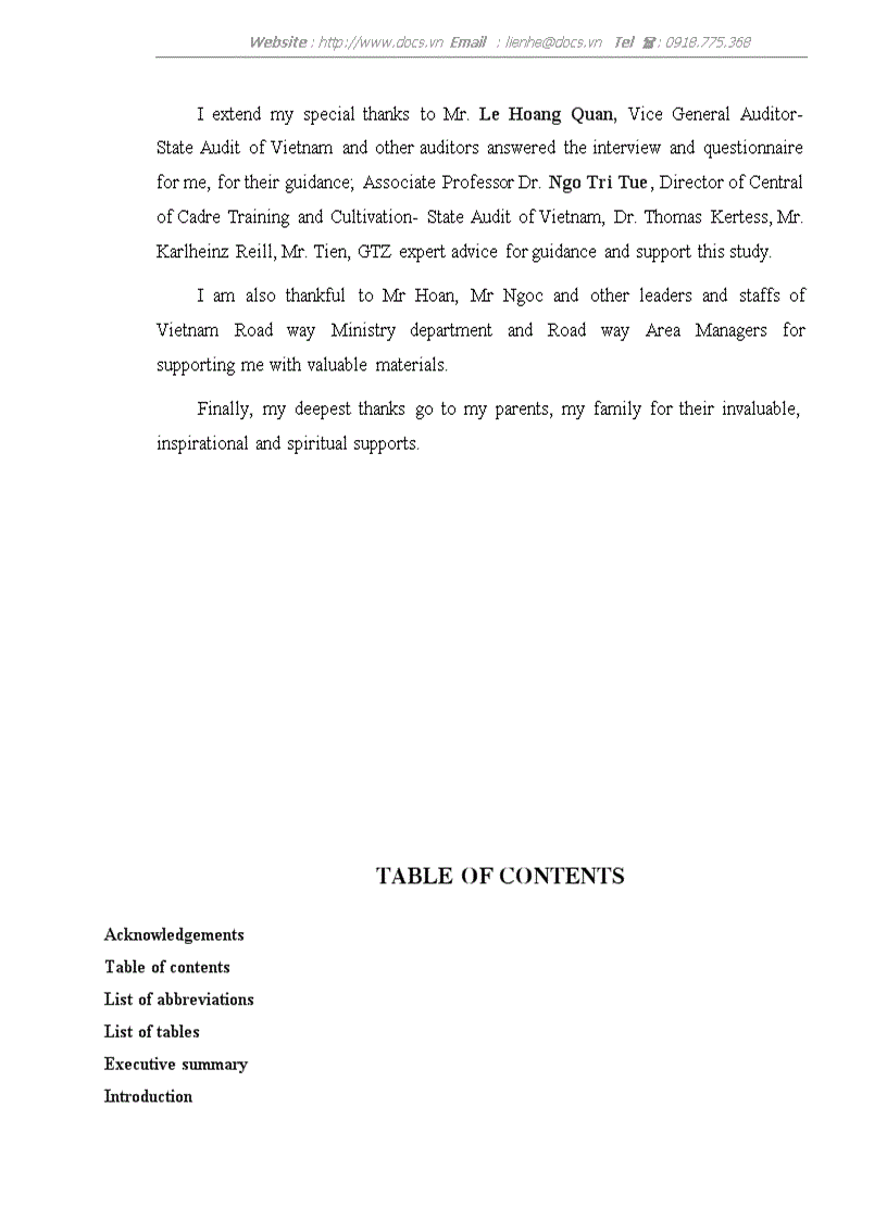 image for page Performance audit with enhancing effectiveness of Collecting and spending toll fee