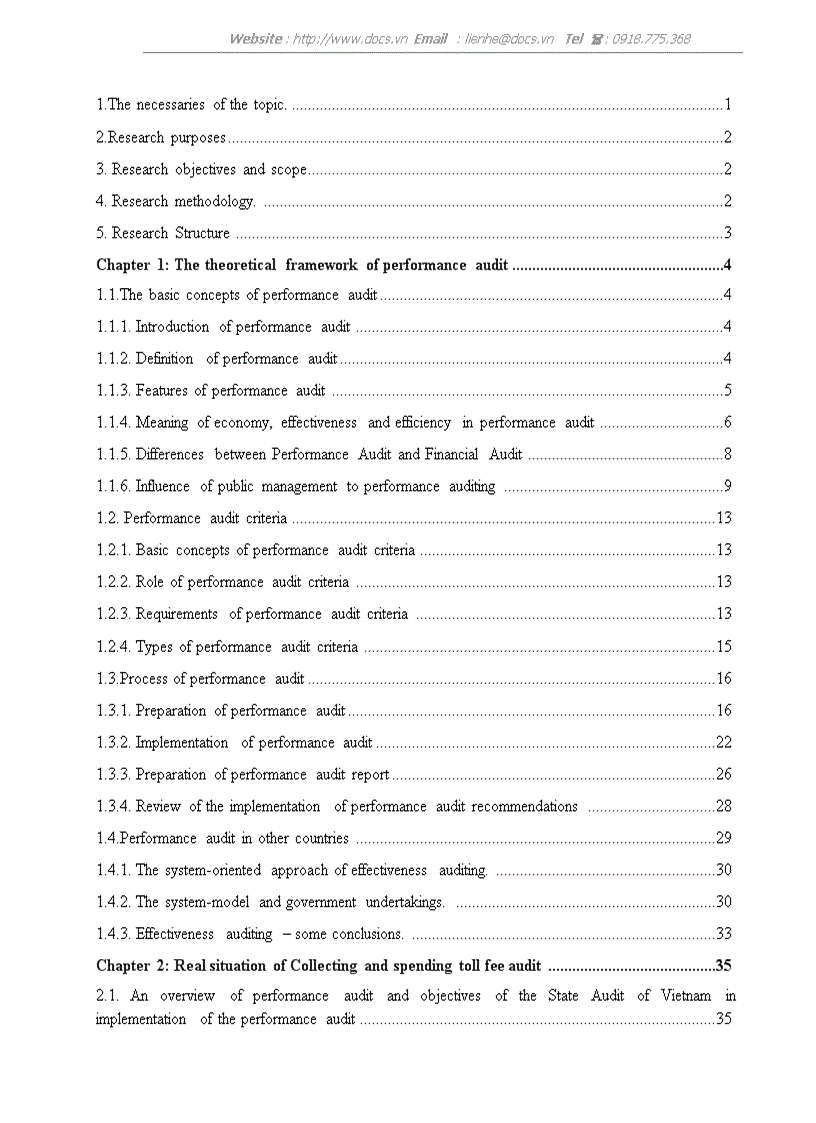 image for page Performance audit with enhancing effectiveness of Collecting and spending toll fee