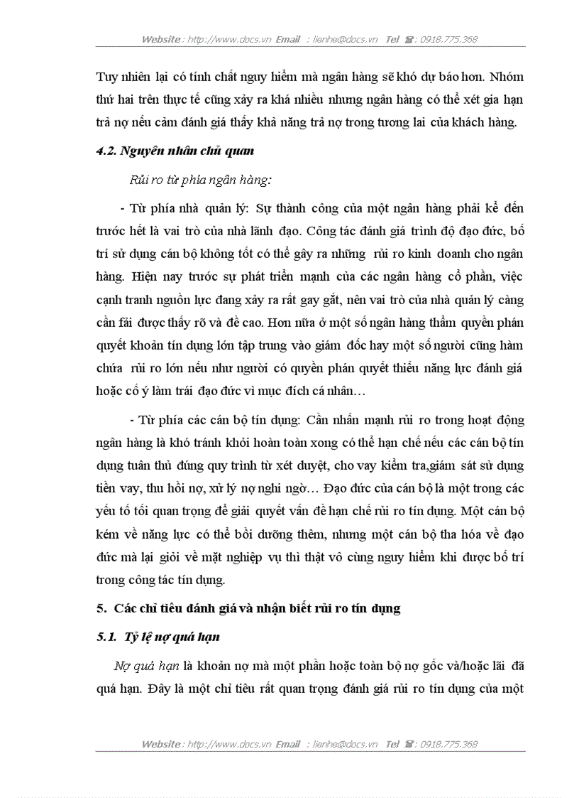 image for page Giải pháp phòng ngừa và Hạn chế rủi ro tín dụng tại Ngân Hàng Thương Mại Cổ Phần Quốc Tế Việt Nam VIBank