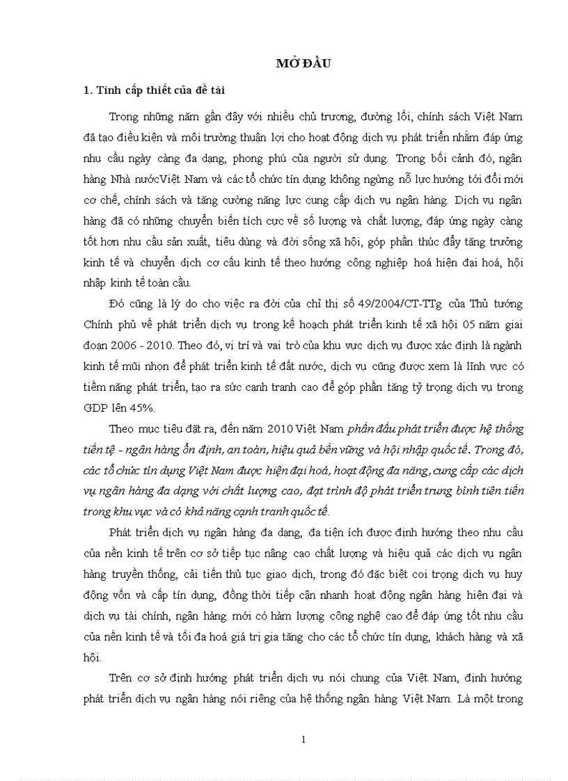 image for page Phát triển dịch vụ ngân hàng tại ngân hàng thương mại cổ phần công thương việt nam