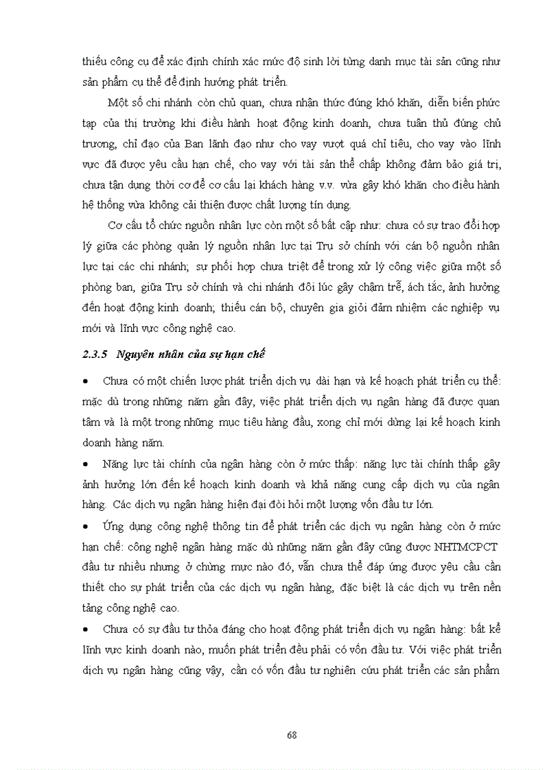 image for page Phát triển dịch vụ ngân hàng tại ngân hàng thương mại cổ phần công thương việt nam