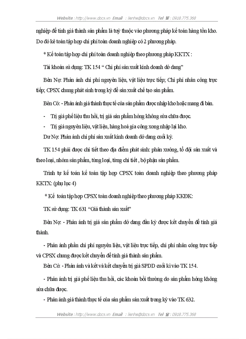 image for page Kế toán tập hợp chi phí sản xuất và tính giá thành sản phẩm tại Công ty Cổ phần Thiết bị bưu điện
