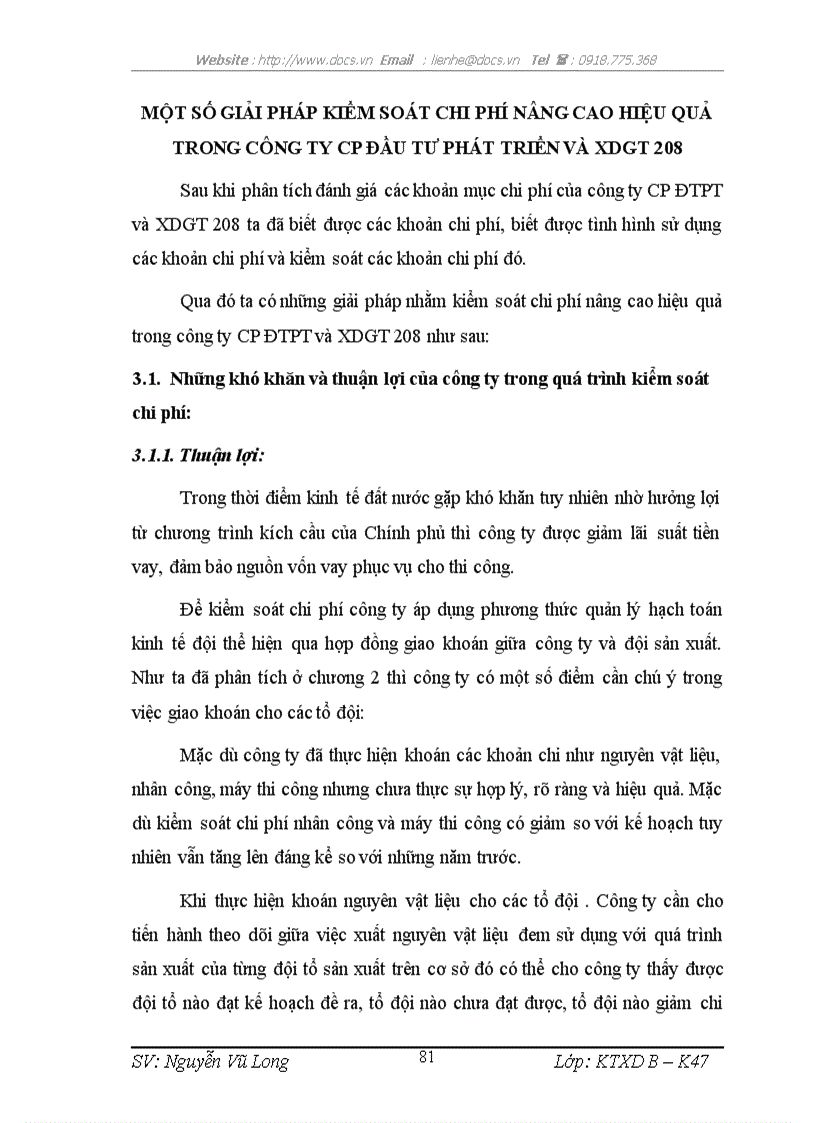 image for page Kiểm soát chi phí nâng cao hiệu quả trong doanh nghiệp xây dựng giao thông