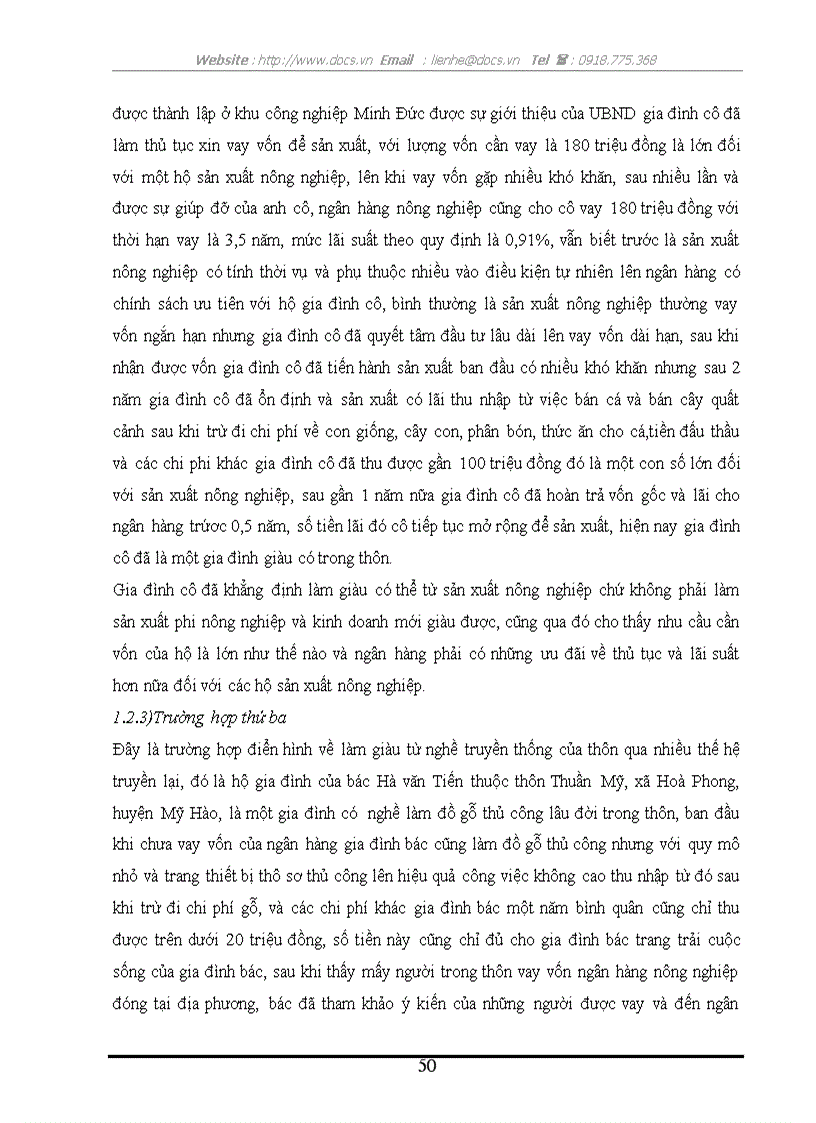image for page Các giải pháp nâng cao hiệu quả sử dụng vốn tín dụng ngânhàng NHNo PTNT AgriBank khu công nghiệp Minh Đức đối với phát triển kinh tế hộ