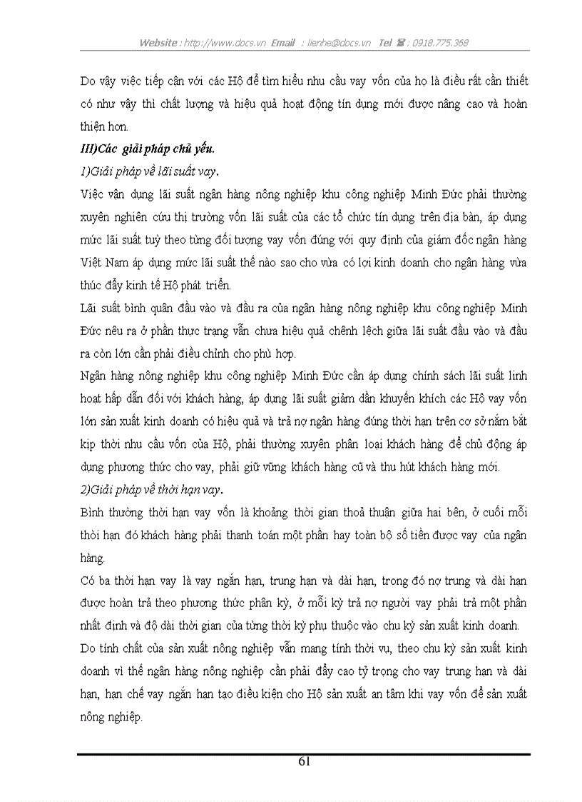 image for page Các giải pháp nâng cao hiệu quả sử dụng vốn tín dụng ngânhàng NHNo PTNT AgriBank khu công nghiệp Minh Đức đối với phát triển kinh tế hộ