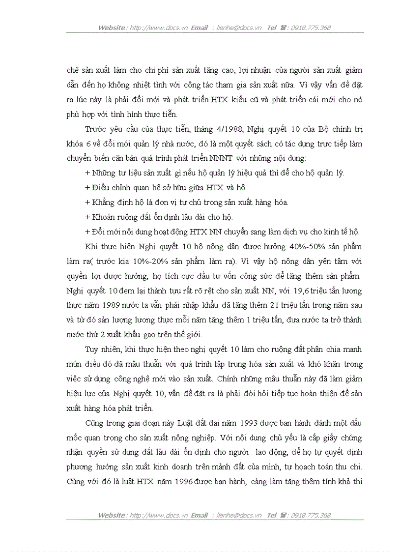 image for page Đổi mới và phát triển các Hợp tác xã nông nghiệp theo Luật hợp tác xã năm 2003 ở huyện Nam Trực tỉnh Nam Định