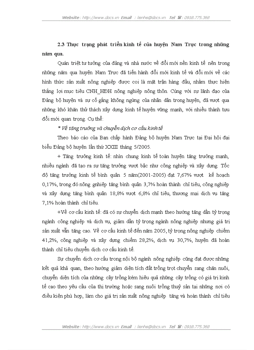 image for page Đổi mới và phát triển các Hợp tác xã nông nghiệp theo Luật hợp tác xã năm 2003 ở huyện Nam Trực tỉnh Nam Định