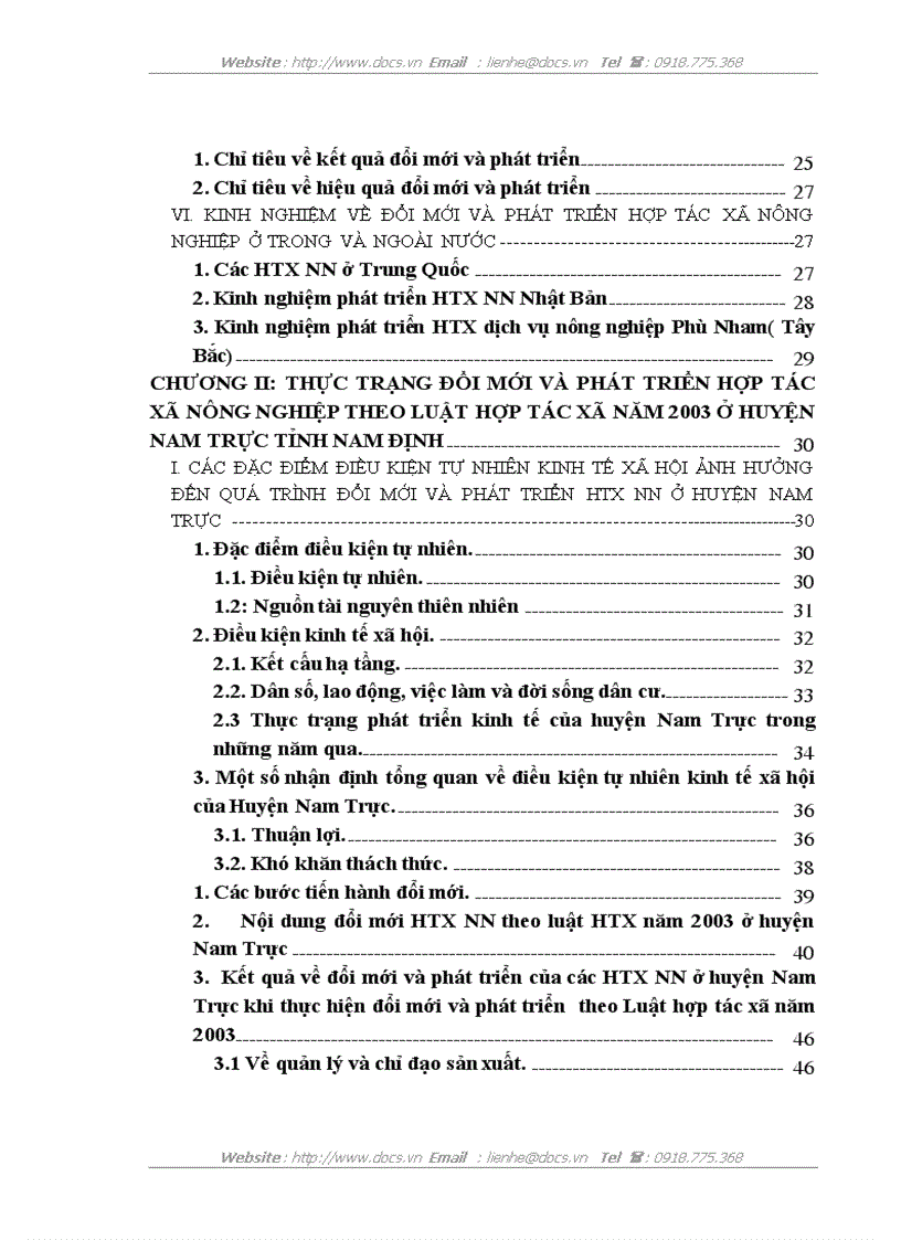 image for page Đổi mới và phát triển các Hợp tác xã nông nghiệp theo Luật hợp tác xã năm 2003 ở huyện Nam Trực tỉnh Nam Định