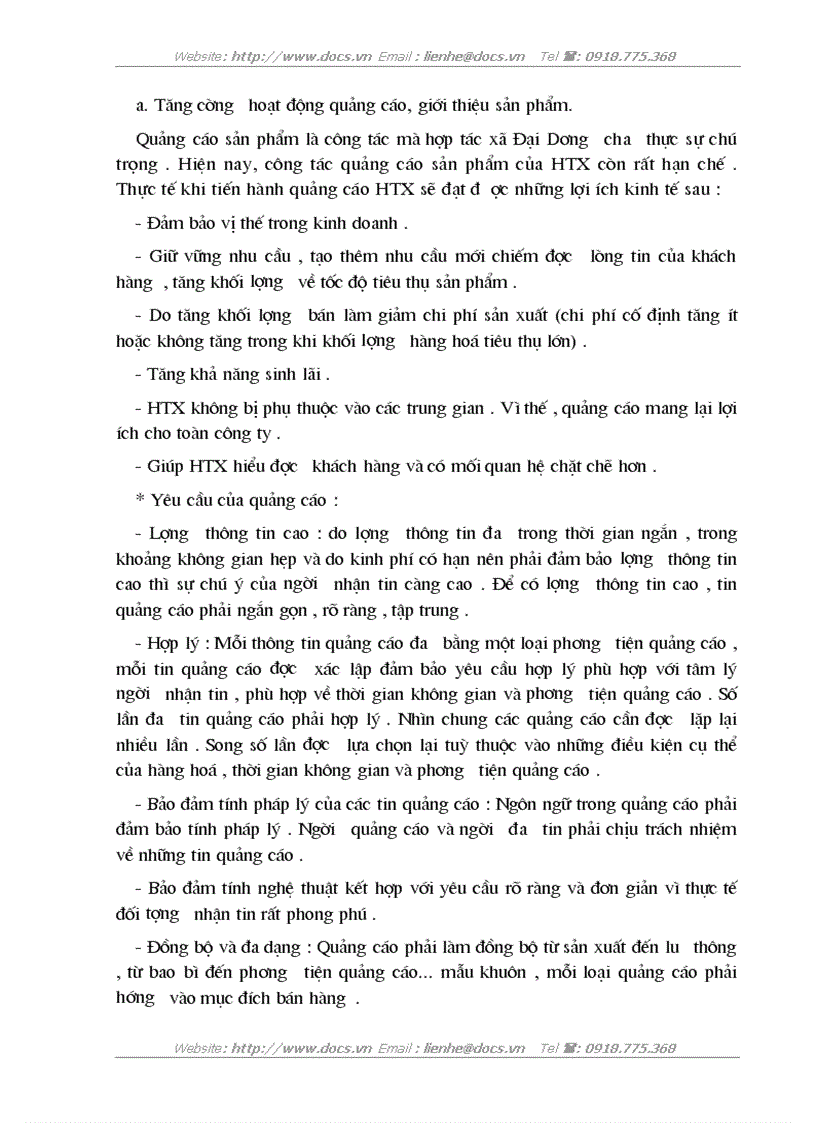 image for page Một số giải pháp nhằm đẩy mạnh tiêu thụ sản phẩm nông nghiệp của HTX Đại Dương