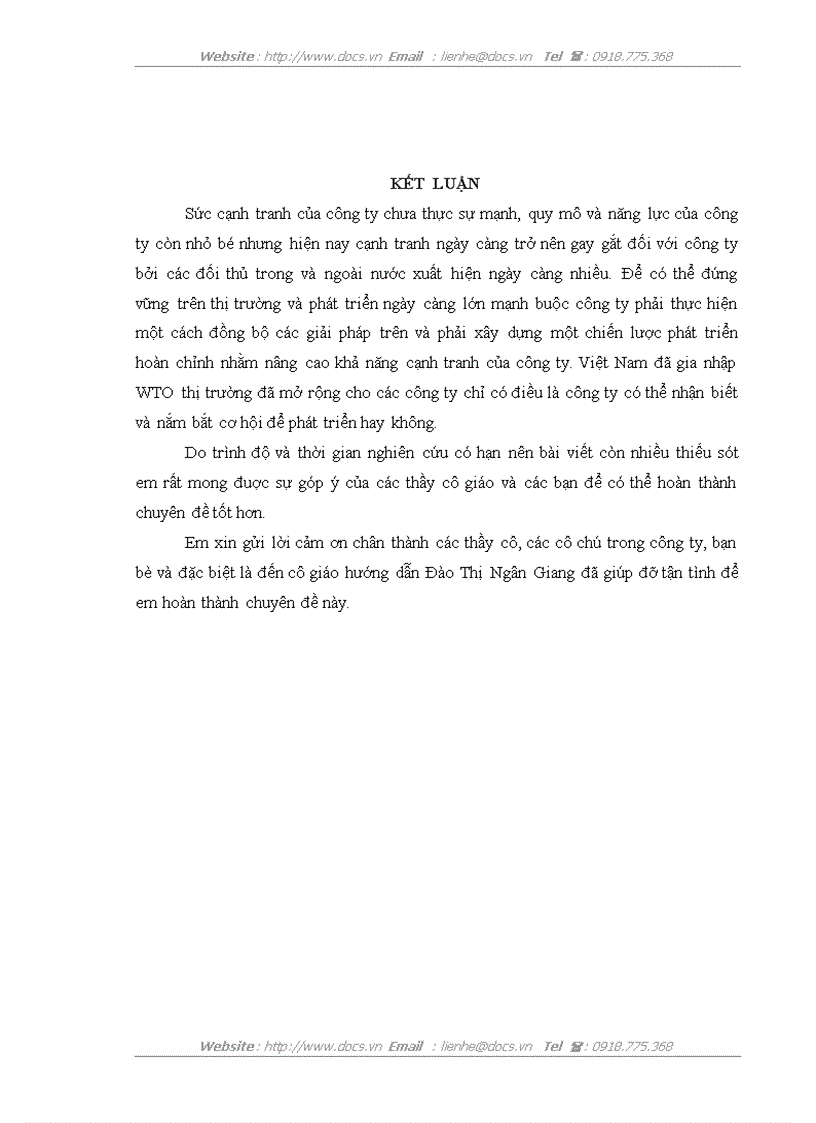 image for page Một số giải pháp nhằm nâng cao khả năng cạnh tranh của công ty cổ phần xuất nhập khẩu rau quả I Hà Nội