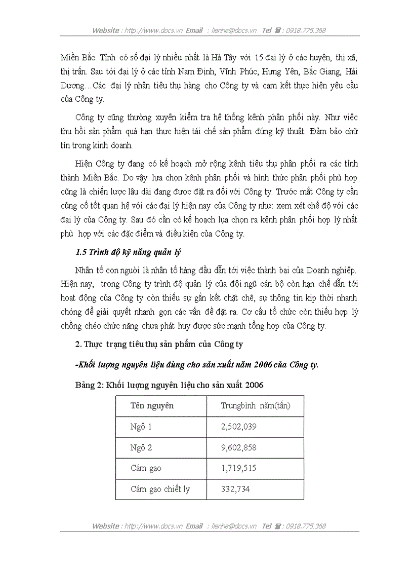 image for page Một số giải pháp tiêu thụ sản phẩm cho Công ty thức ăn chăn nuôi Trung Ương ViLiCo