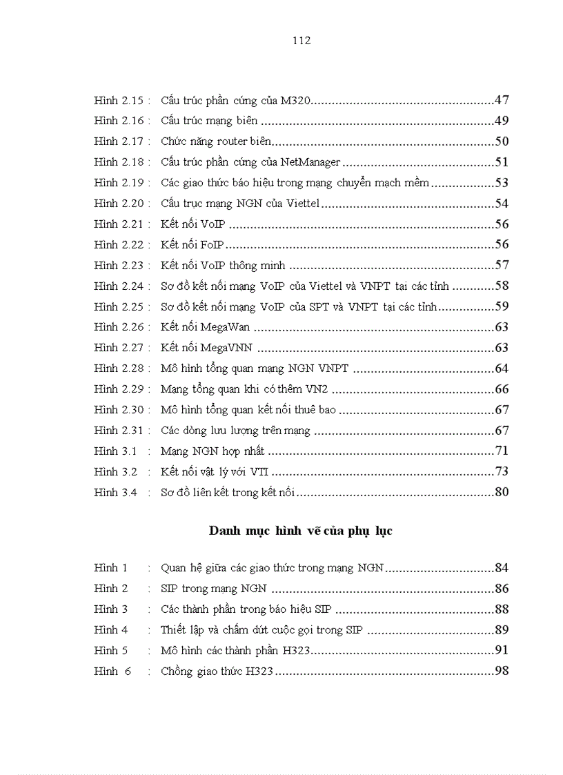 image for page Nghiên cứu phương án kỹ thuật kết nối mạng NGN của VNPT với mạng của các doanh nghiệp viễn thông khác