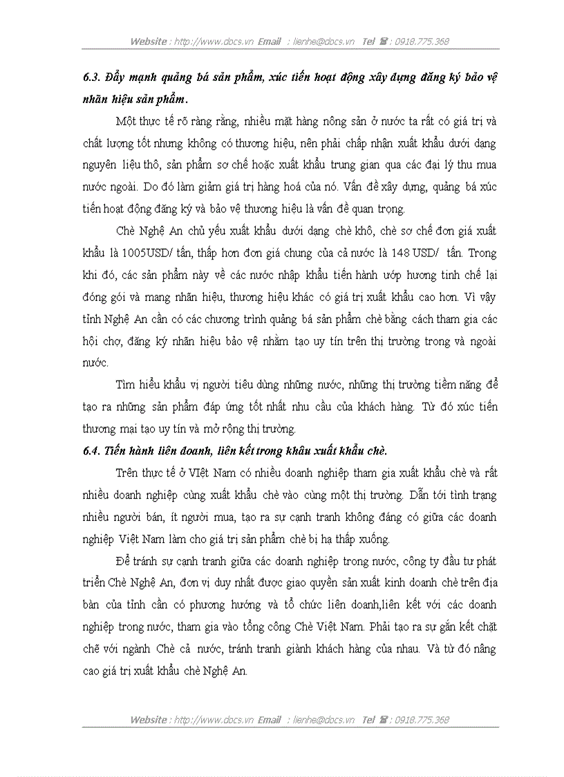 image for page Một số giải pháp phát triển sản xuất chế biến chè ở Nghệ An