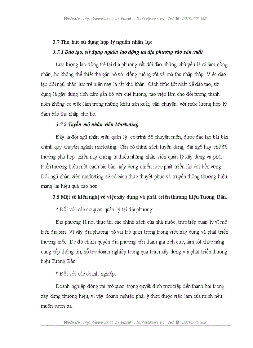 image for page Thực trạng và giải pháp xây dựng và phát triển thương hiệu Tương Bần tại huyện Mỹ Hào tỉnh Hưng Yên