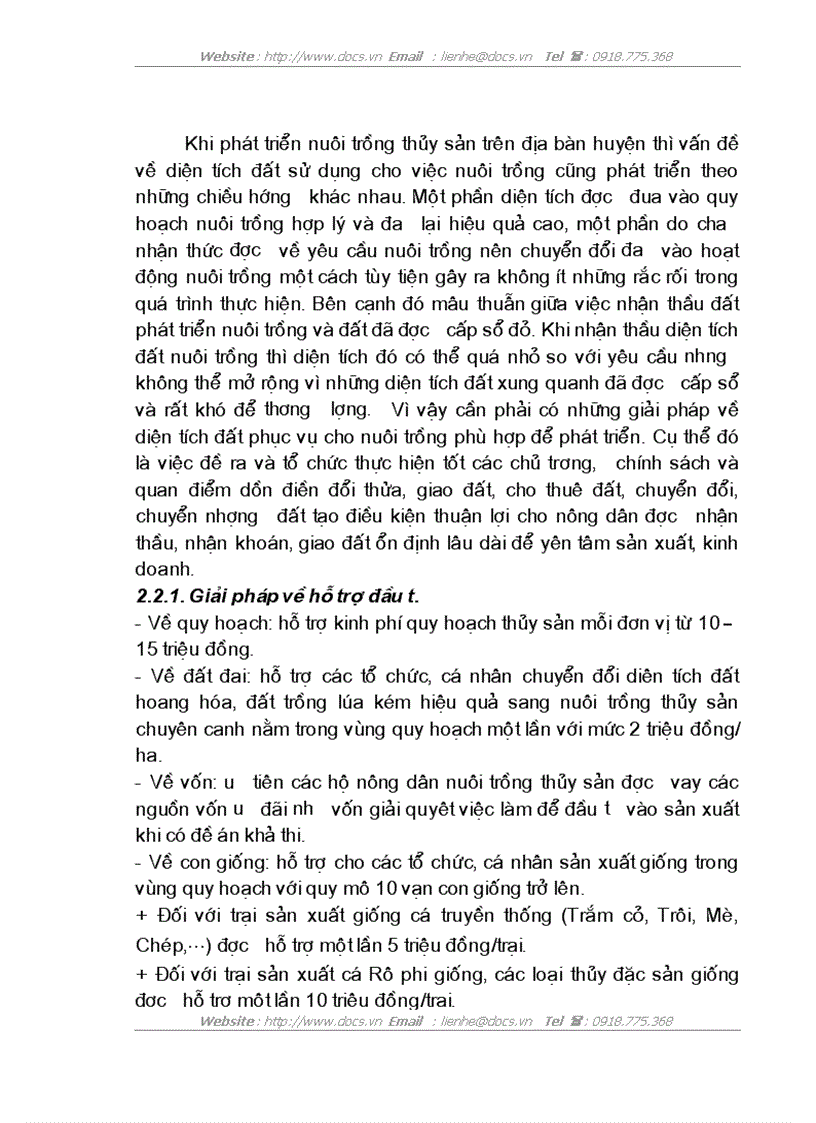 image for page Thực trạng và giải pháp phát triển nuôi trồng thuỷ sản trên địa bàn huyện Hưng Nguyên tỉnh Nghệ An